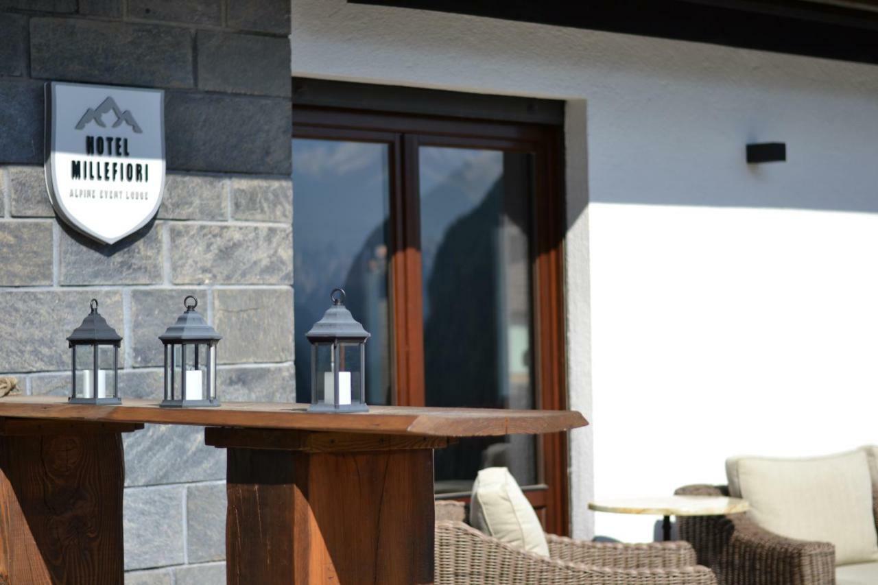 Hotell Millefiori- Alpine Event Lodge Valtournenche Bagian luar foto